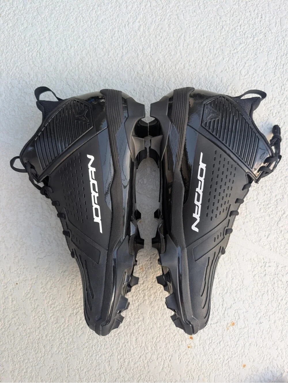 New Nike Air Jordan Force Savage 3 S P Mens Sz 18 Cleats Black White FJ4971 001